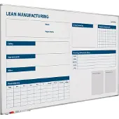 Smit Visual Whiteboard Productie verbeterbord - 90x120 cm