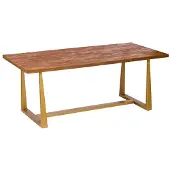 Tower Living Belvedere Diningtable 220x100x77 (Bruin, 220x100x77cm)