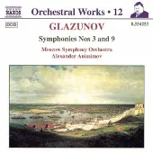 OUTHERE Moscow Symphony Orchestra - Glazunov: Symphonies Nos. 3 & 9 (CD)