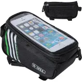 Verk Group Waterdichte Fietstas met Telefoonhouder voor 6,7'' Smartphones