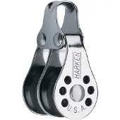 Harken Double Micro Pulley Zilver