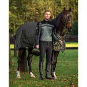 QHP Deken Collection Fleece Donkergroen - 145/195