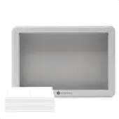 Cosmeau Wasstrips Bewaardoos Box Mat Wit - Tot 120 Wasbeurten Voorraadbus