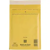 Mail lite luchtkussenenveloppen, goud, D/1, 180 x 260 mm, doos van 100 stuks
