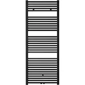 Saqu Fonti handdoekradiator 858W 60x150,6cm mat zwart