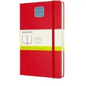 Moleskine Classic Notitieboek - Expanded - Large - Hardcover - Blanco - Rood