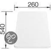 BLANCO Universele snijplank wit 540x260