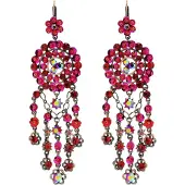 Behave - Statement oorbellen lang - Romantisch boho feestmoment