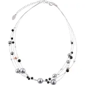 Behave Ketting - Parelketting - Necklace - Dames - Halsketting - 40 cm (+8 cm verlengketting) - Multi Color 2