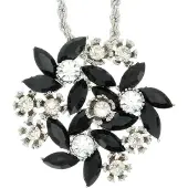 Behave Ronde ketting met stenen