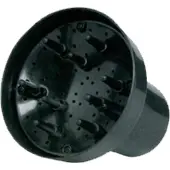 Comair Diffuser Professionell, Black, 13,5 Cm