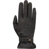 Roeckl Handschoen Weymouth fleece Black Stone - 8 | Paardrij handschoenen