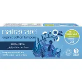 Natracare , Organische Katoen Tampons, Regulier Normaal, 20 Tampons