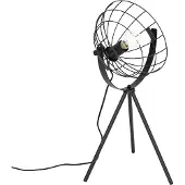QAZQA Industriële tripod tafellamp zwart verstelbaar - Hanze