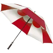BagBoy Double Canopy golfparaplu (zwart-rood)