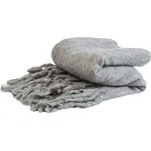 By On Lucian Plaid 125x150 Cm Grijs - Plaids & dekens Wol Grey - 5271901305