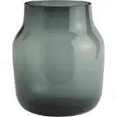 Muuto Silent Vaas Dark Green | Ø 20 cm