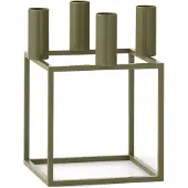 Audo Copenhagen Kubus 4 kandelaar Olive