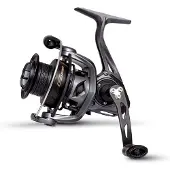 Quantum Fishing G-Force - Vismolen voor Snoek - Werpmolen Karper - Roofvis Feeder - Spinmolen - Zwart