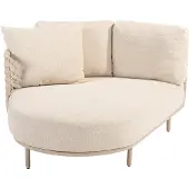 4SO Sardinia chaise lounge rechts incl. 3 kussens
