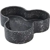 Humdakin Zeepschaal Terrazzo Pisa Black 32,5 cm