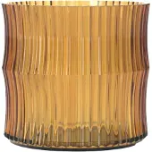 Reijmyre Lina Kaarshouder 7,5 Cm - Kaarshouders Glas Amber - 72218