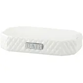 Lene Bjerre Marion zeepbakje 13,5x9 cm White-silver