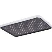 Ben Beam hoofddouche vierkant 32x21x6,7cm chroom