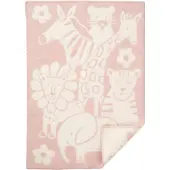 Klippan Yllefabrik Picnic Plaid 65x90 Cm Roze - Plaids & dekens Biologische Lamswol Pink - 246202