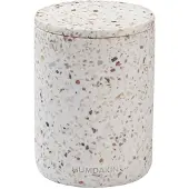 Humdakin Terrazzo vaas met deksel Ø13 cm Red/Beige