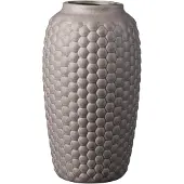 FDB Møbler S8 Lupin Vaas Smal M Warm Grijs - Vazen Steengoed Warm Grey - S80112