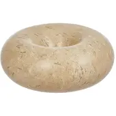 OYOY Savi marmer kandelaar small 4 cm Beige