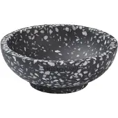 Humdakin Zeepschaal Terrazzo Firenze Black 13 cm