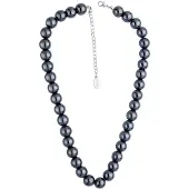 Behave - Ketting met hematiet kralen - Klassieke choker stijl