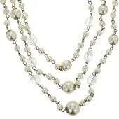 Behave - Zilverkleur parelketting - Klassieke look voor dagelijks gebruik