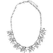 Behave Dames Ketting - Zilverkleur Schakel Ketting - 41,5 cm - Nikkelvrij