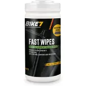 Bike7 - Fast Wipes Pot met 70 Doekjes inclusief Microvezel Poetsdoek