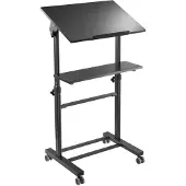 Vdd Lessenaar Lectern - Presentatie Meubel - Verrijdbaar - Hoogte Verstelbaar