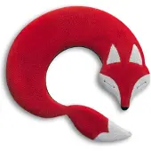 Leschi Warmtekussen Noah the fox - red/black
