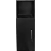 Vdd Halkastje - nachtkastje - 90 cm hoog - zwart