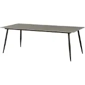 Dimehouse Eettafel Jules 210x100 cm marmerlook grijs