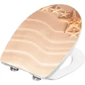 Cornat Wc-Bril Thermoplast Sc Zand 3D Xx - KSDSC151
