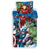 Jerry Fabrics Marvel Avengers beddengoed - 140x200 cm, inclusief kussensloop en dekbedovertrek