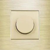 Perfect Switches MECHANISCHE SCHAKELAAR | ALUMINIUM | GOUD | DIMMER | SCHAKELAAR