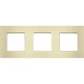 Perfect Switches AFDEKRAAM | ALUMINIUM | GOUD | 3 VAKKEN