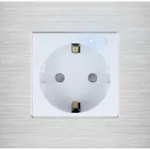 Perfect Switches WANDCONTACTDOOS | ALUMINIUM | ZILVER | ENKELVOUDIG | WIFI