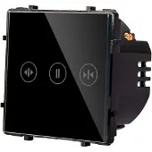 Perfect Switches MODULE | TOUCH | ZWART | ZONWERING / GORDIJN | LH/RH | WIFI | SCHAKELAAR