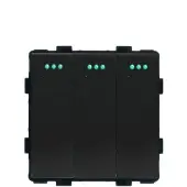 Perfect Switches MODULE | MECHANISCH | ZWART | AAN/UIT | DRIEVOUDIGE SCHAKELAAR