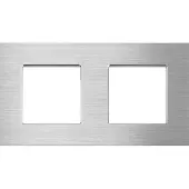 Perfect Switches AFDEKRAAM | ALUMINIUM | ZILVER | 2 VAKKEN