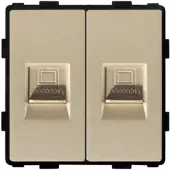 Perfect Switches MODULE | GOUD | NETWERK | TWEEVOUDIG | RJ45 | CAT6